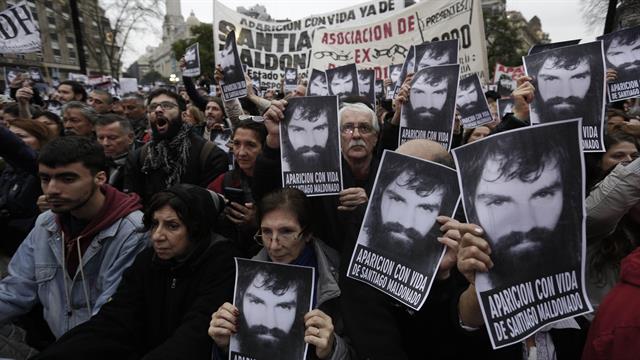 Naciones Unidas pide esclarecer responsabilidad de Gendarmería en desaparición de Santiago Maldonado