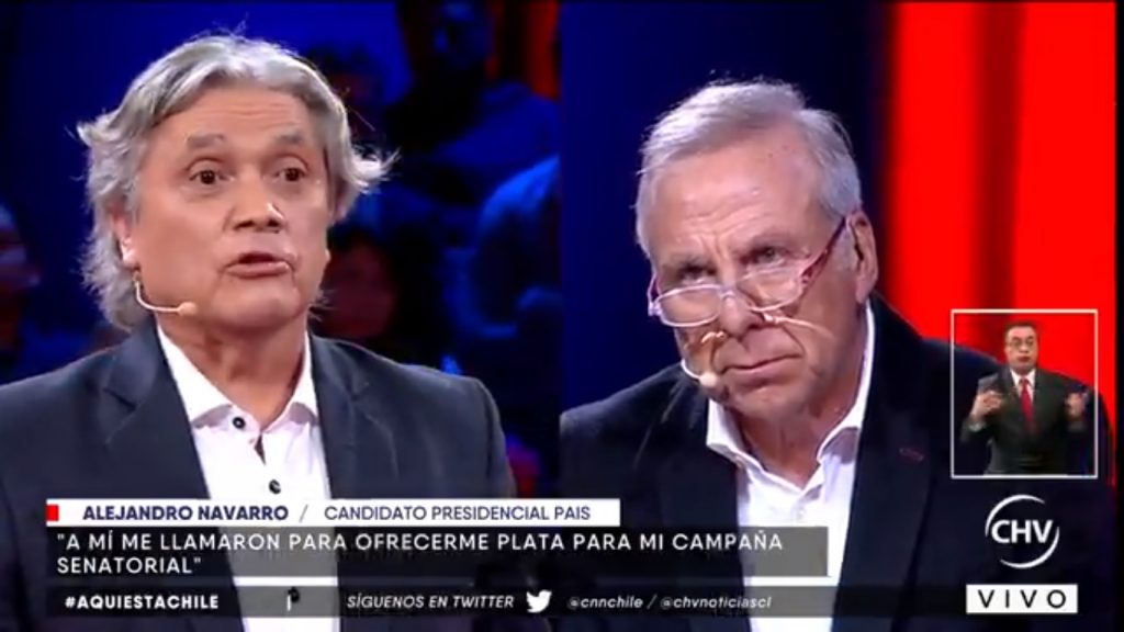 Alejandro Navarro: «Ni con Bachelet ni con Piñera habrá nueva Constitución»