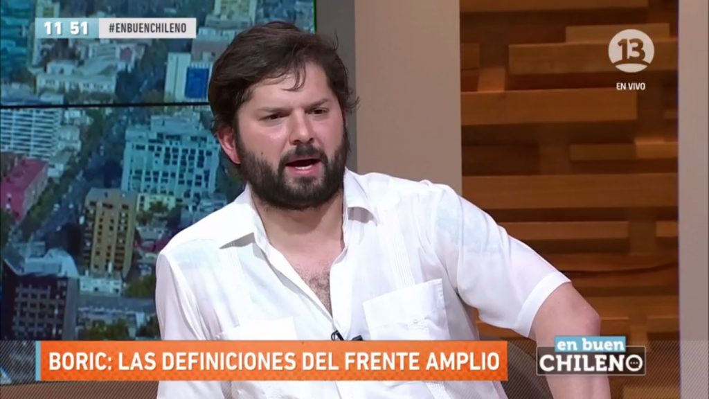 VIDEO| Gabriel Boric: «Sería una arrogancia brutal decir que la gente que vota por Piñera es tonta»