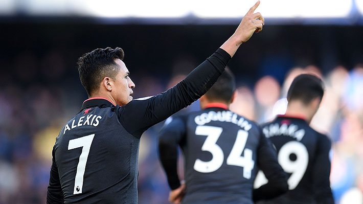 VIDEO| Alexis Sánchez marcó un golazo en la victoria del Arsenal frente al Everton