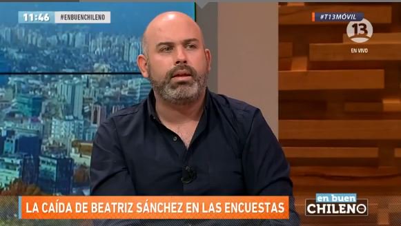 VIDEO| Roberto Izikson, gerente de Cadem, dice que la candidatura de Beatriz Sánchez «se derrumbó»