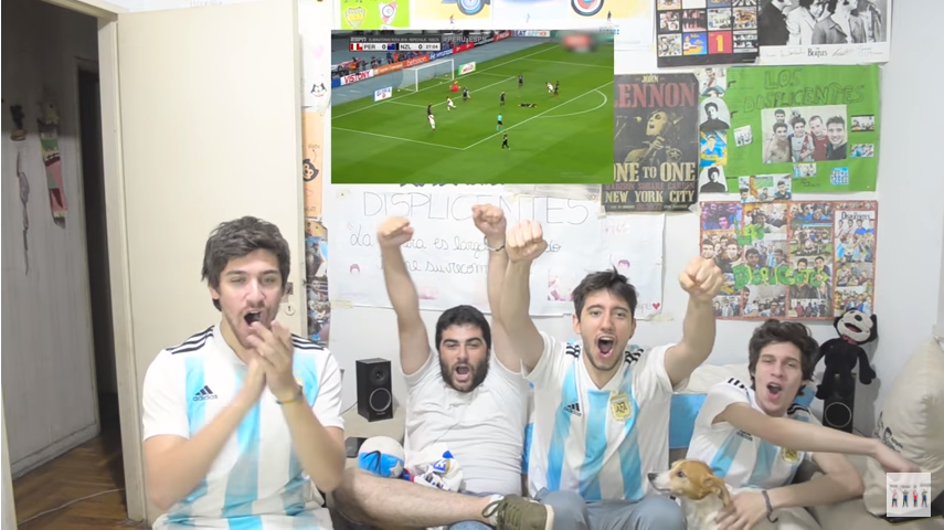 VIDEO| Hermandad latinoamericana: Así celebraron Los Displicentes la clasificación de Perú al Mundial