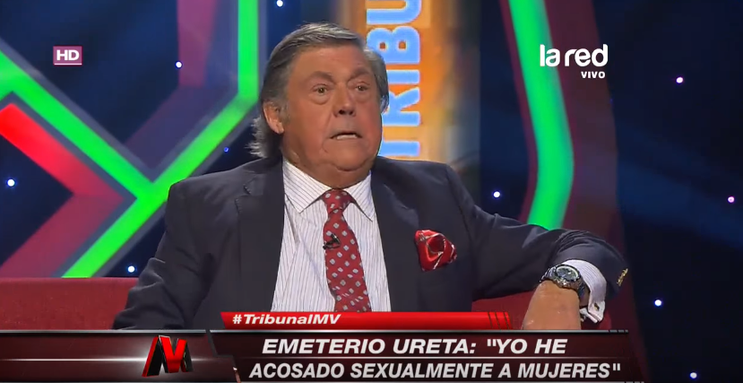 REDES| «Asco, vergüenza y rabia»: Emeterio Ureta reconoció en TV ser un acosador sexual y generó reproche inmediato