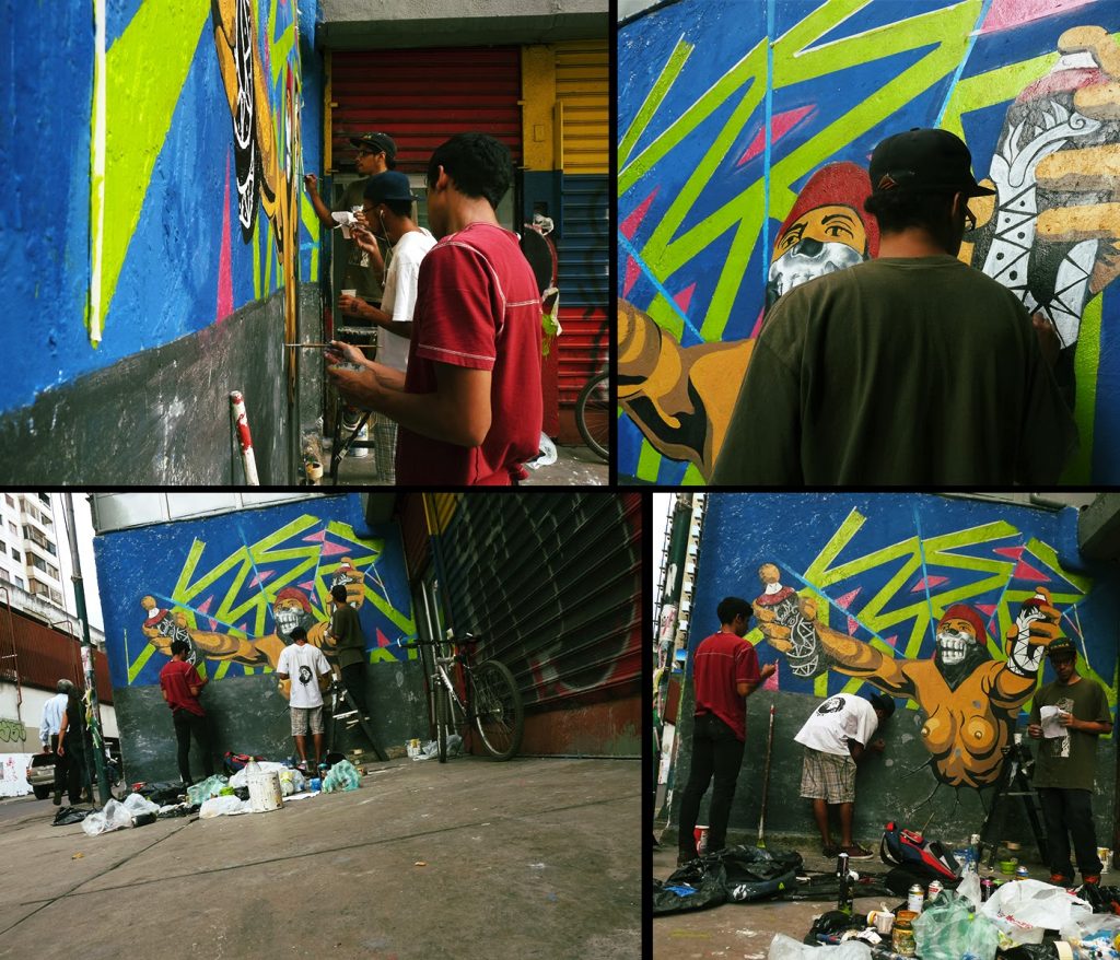 Cooperativa muralista bolivariana y su libro sobre el arte callejero latinoamericano: «Más que un objeto, es una red»