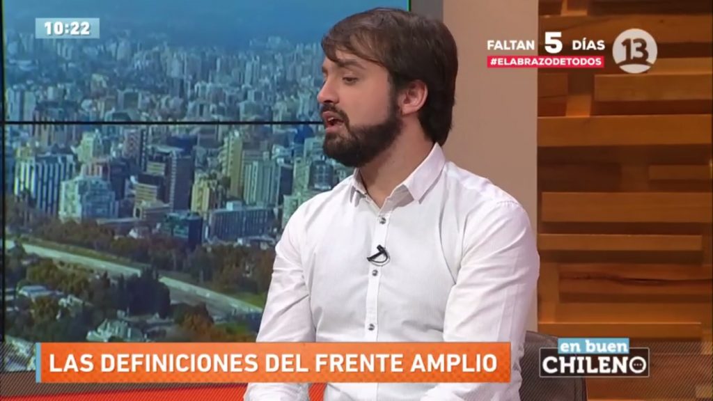 Jorge Sharp: «La Nueva Mayoría está pavimentando el triunfo de Piñera»