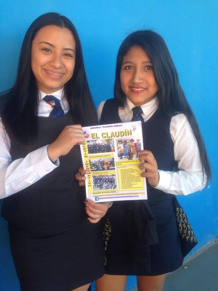 Calama: «El Claudin», el diario estudiantil que permite a alumnos de básica escribir periodismo desde pequeños