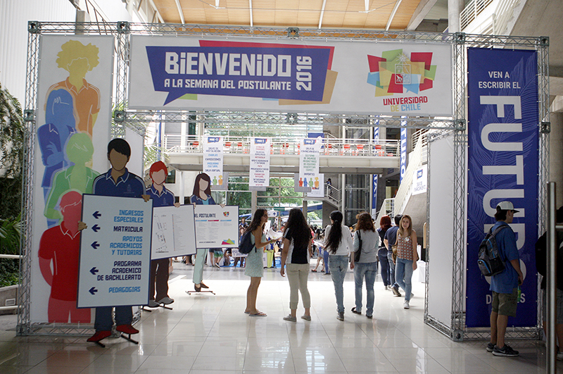 U. de Chile realizará «Semana del Postulante» para orientar a aspirantes a la Educación Superior