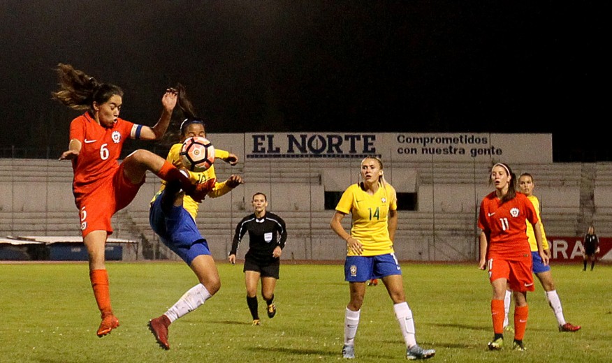 Sudamericano de Ecuador: La Roja Femenina Sub 20 cayó por 3 a 0 frente a Brasil