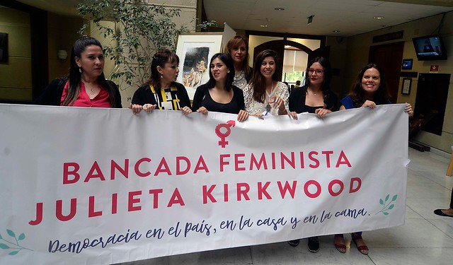 Karol Cariola y Camila Vallejo lanzan la «bancada feminista» con propuesta de nueva comisión y 36 proyectos de ley