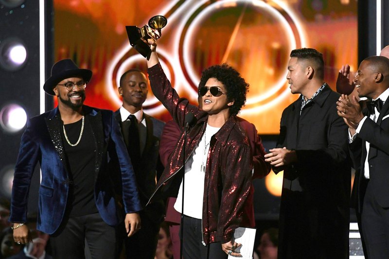 Grammy 2018: Bruno Mars fue el gran ganador de la noche