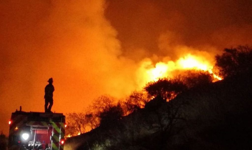 Incendio en Quilicura marca inicio de 2018 en Santiago
