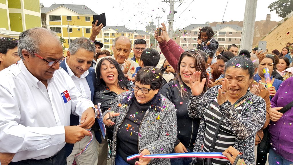 315 familias serán beneficiadas tras inauguración de complejos habitacionales en Valparaíso