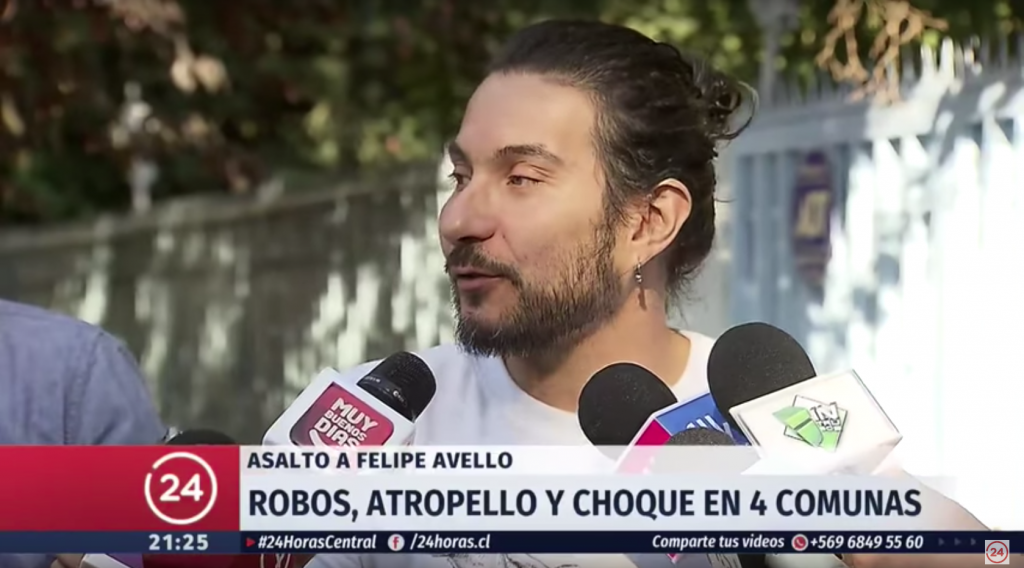 Felipe Avello tras sufrir el flagelo de la delincuencia: «Los carabineros me dijeron ‘están matando a un hueón’»