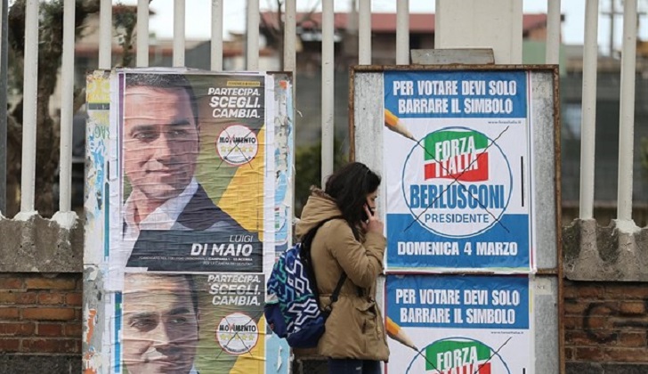 Incertidumbre se toma Italia tras elecciones con triunfo de partidos «antipolítica»