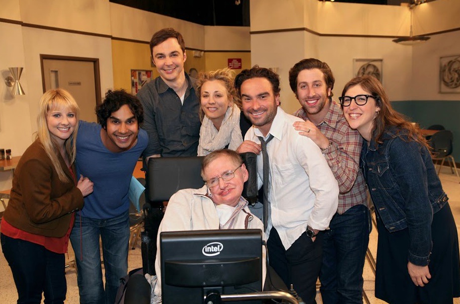 El mensaje de ‘The Big Bang Theory’ para despedir a Stephen Hawking: «Gracias por inspirarnos a nosotros y al mundo»