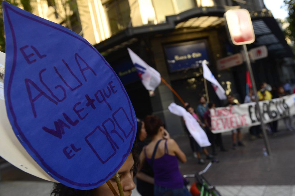 Marcha por el agua: Una semana de agitación y movilización contra el modelo extractivista