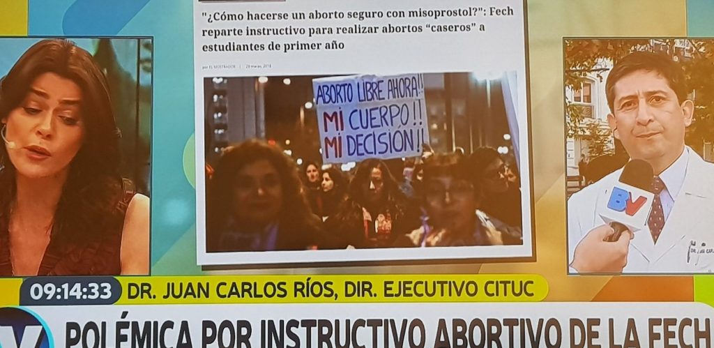 REDES| «Casero era el palo de apio»: Critican a matinales de TVN y Canal 13 por caricaturizar instructivo FECh sobre aborto