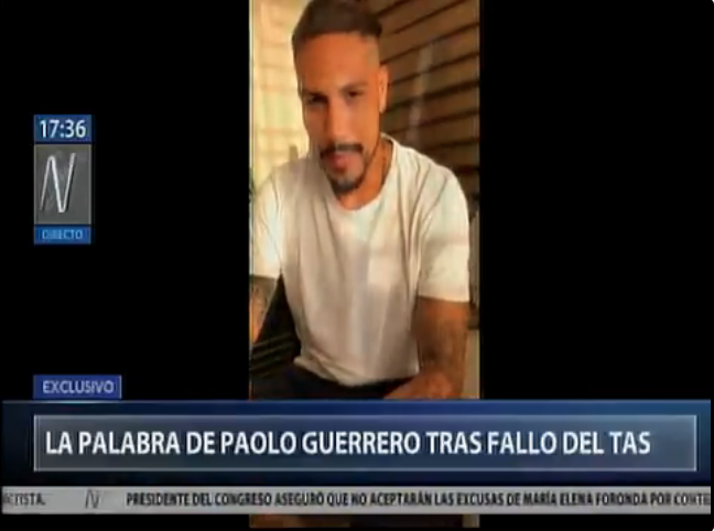 VIDEO| El desahogo de Paolo Guerrero tras el polémico fallo del TAS: «Me están robando el Mundial y mi carrera»