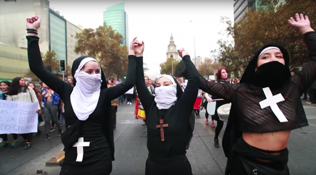 VIDEO| Mayo feminista: El emocionante registro de la marcha contra la violencia de género