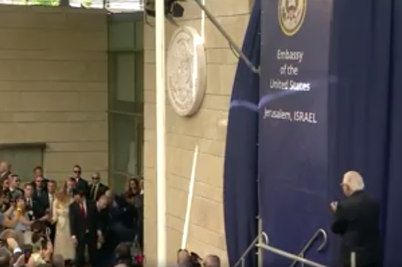 “Gran día para Israel ¡Felicidades!”: Así celebró Trump el cambio de embajada a Jerusalén en jornada mortífera para palestinos