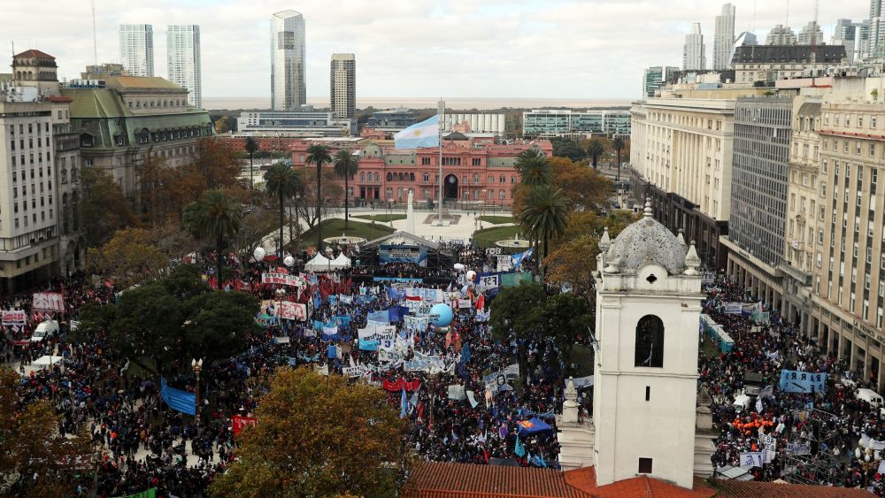 Paro nacional en Argentina: Mauricio Macri enfrenta la mayor movilización de su mandato