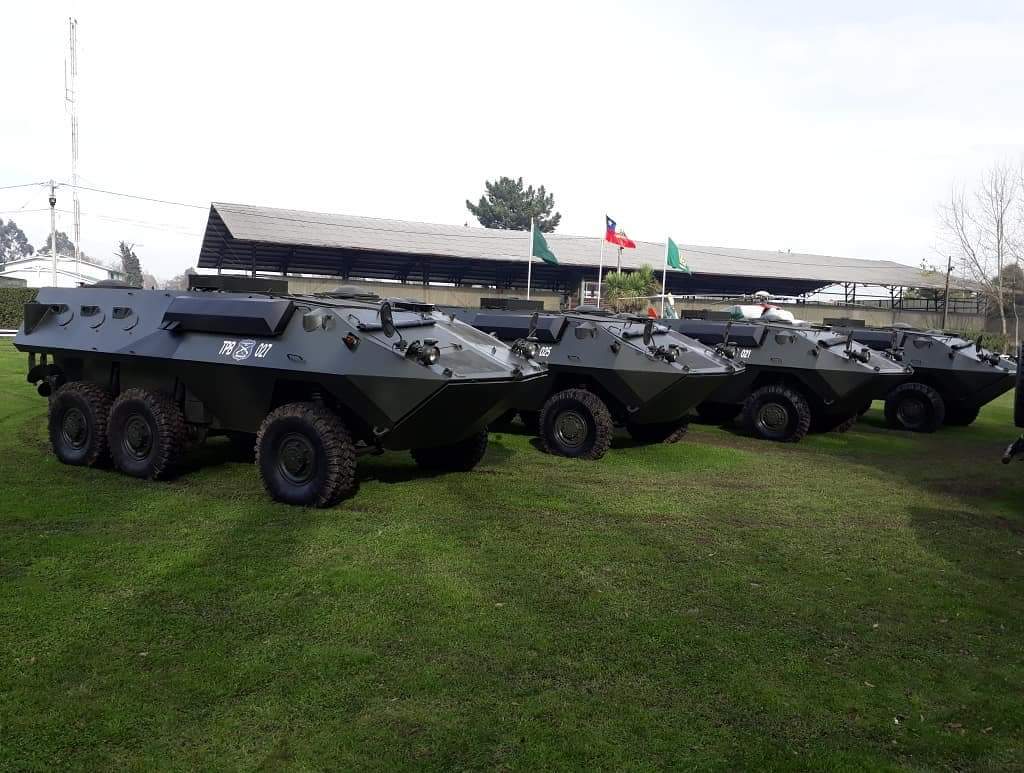 FOTOS| Tanques último modelo: Piñera presenta el nuevo armamento que llegó a La Araucanía