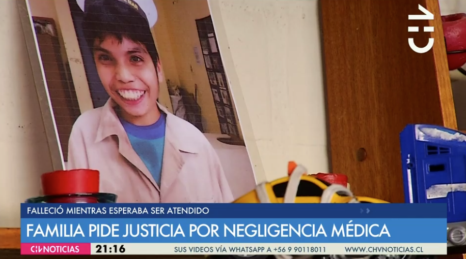 Joven de 20 años murió tras esperar más de diez horas por atención médica en Hospital de Quilpué