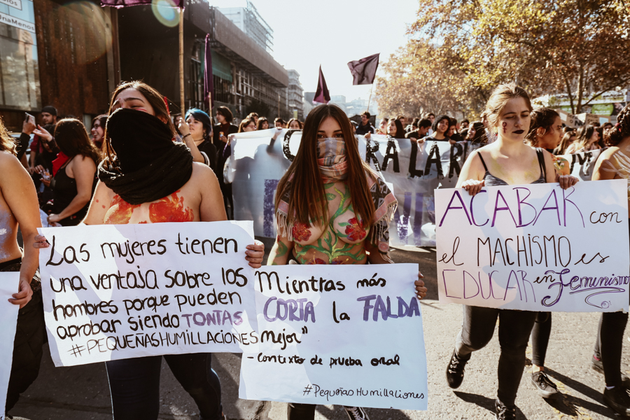 FOTOS| «Empodérate, wachita»: 28 postales que dejó la nueva marcha feminista