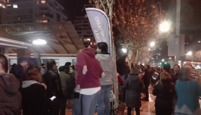 El cacerolazo en Las Condes: Les da asco la gente pobre