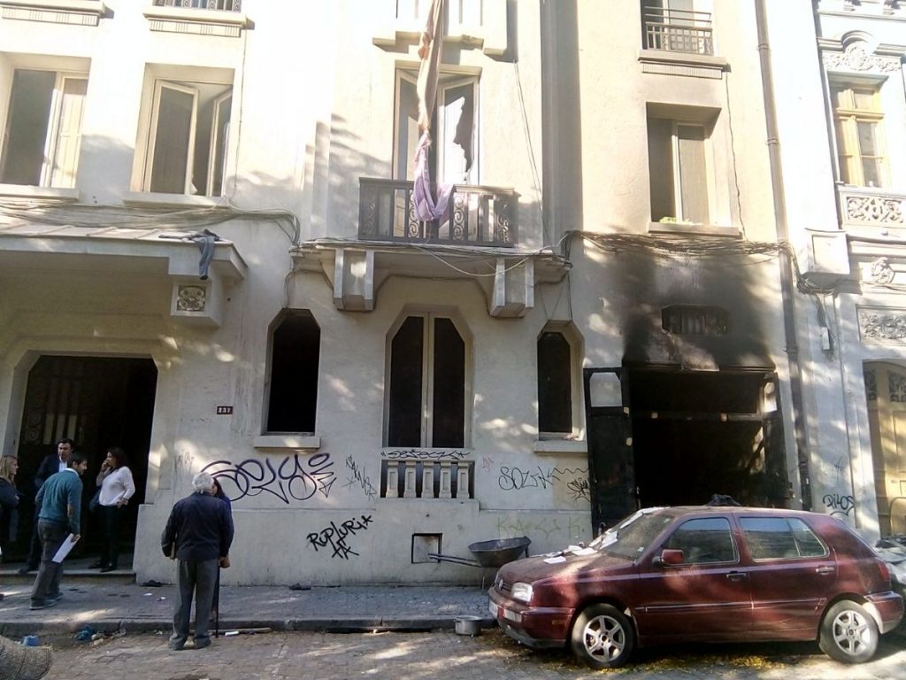 Interponen recurso de protección para revertir desalojo de edificio incendiado en calle Cienfuegos