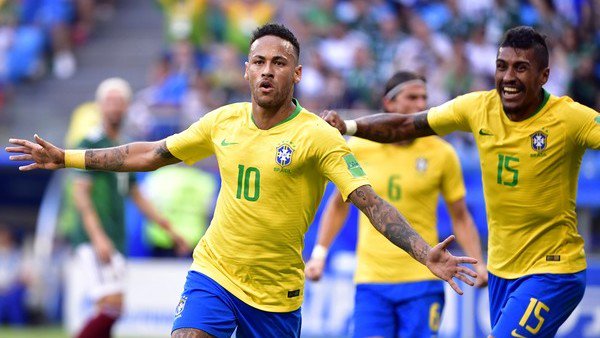 Brasil derrota a México con un inspirado Neymar y se instala en cuartos de final