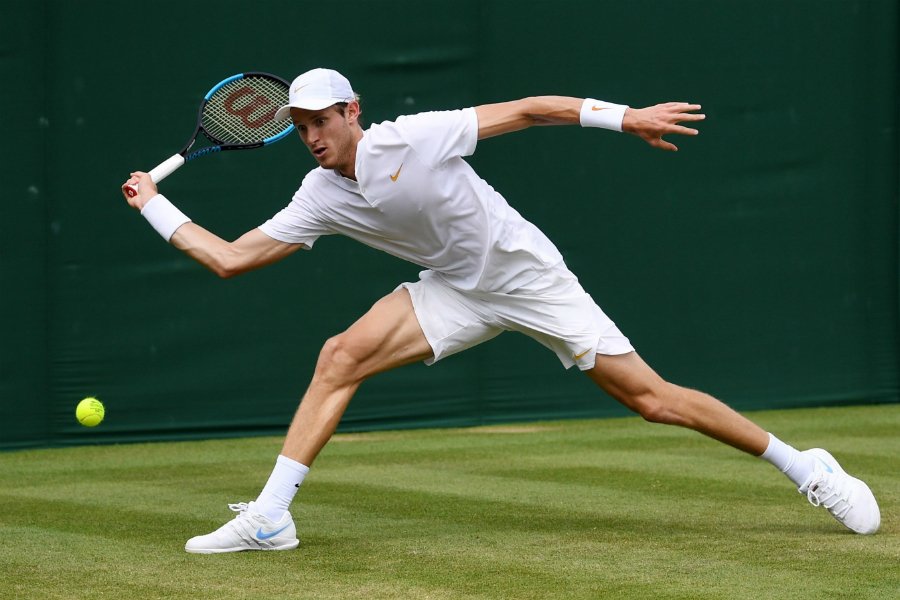 68 errores no forzados: La irregularidad elimina a Nicolás Jarry de Wimbledon