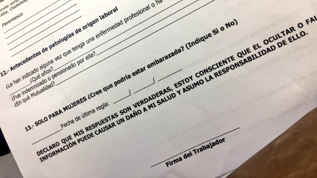 «No corresponde»: Mujer denunció que en formulario de postulación laboral le consultaron la fecha de su última regla