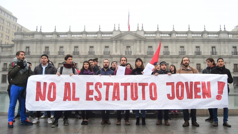Confech convoca a movilización nacional en contra del Estatuto Laboral Juvenil