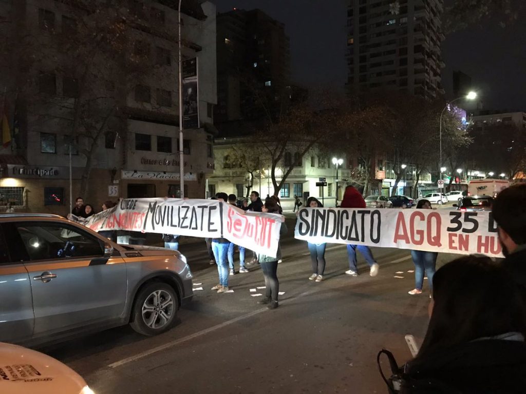 Contra la legalización de la precarización: Protestas en contra del Estatuto Laboral Juvenil se toman las calles de Santiago