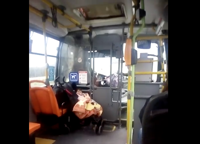 VIDEO| Indignante: Conductora del Transantiago debió salir a trabajar con su bebé por falta de ayuda