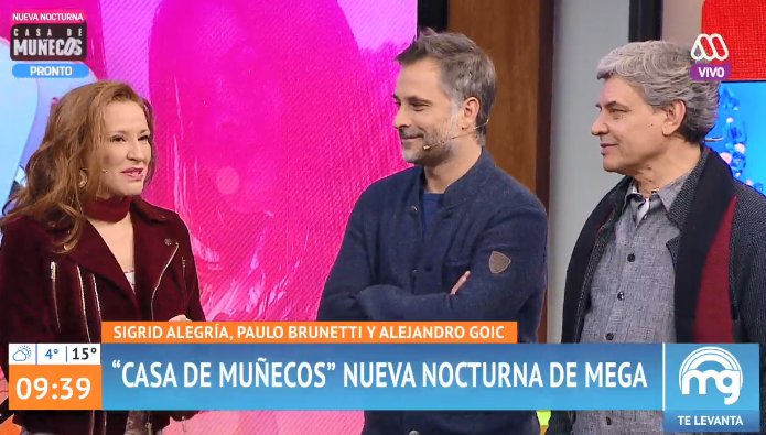 REDES| «Frente Patriótico Alejandro Goic»: Aplauden al actor luego de incidente con Patricia Maldonado en «Mucho Gusto»