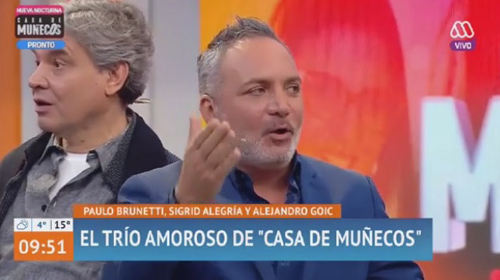 Luis Jara defendió a su colega tras polémica con Alejandro Goic: «La dueña de casa es Patricia Maldonado»