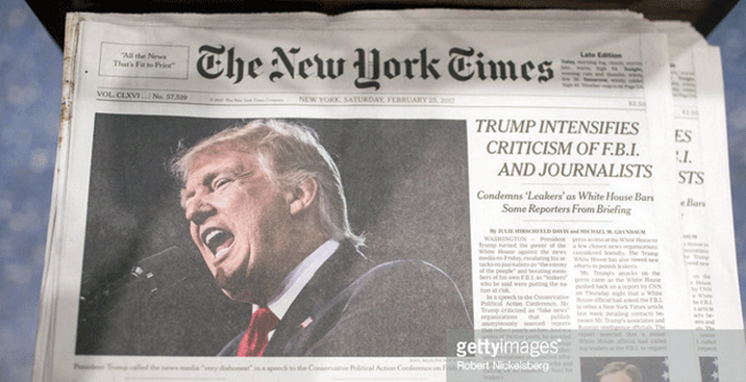 Más de 300 periódicos de EE.UU. se unen contra los ataques de Trump: «La prensa libre te necesita»