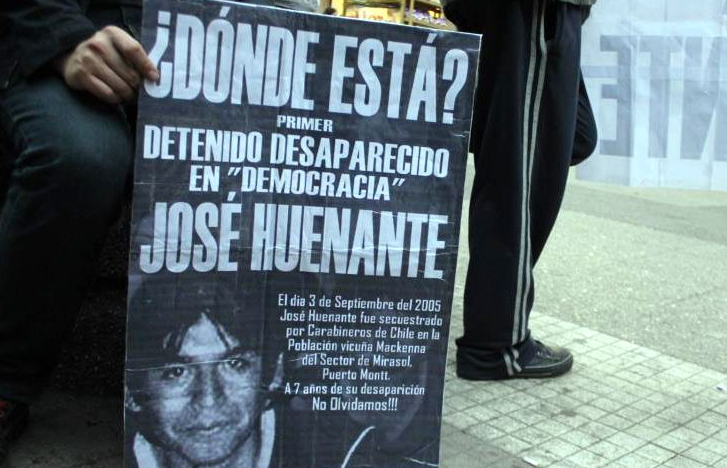 A 13 años de José Huenante: Familia llama a velatón por el primer detenido desaparecido en democracia