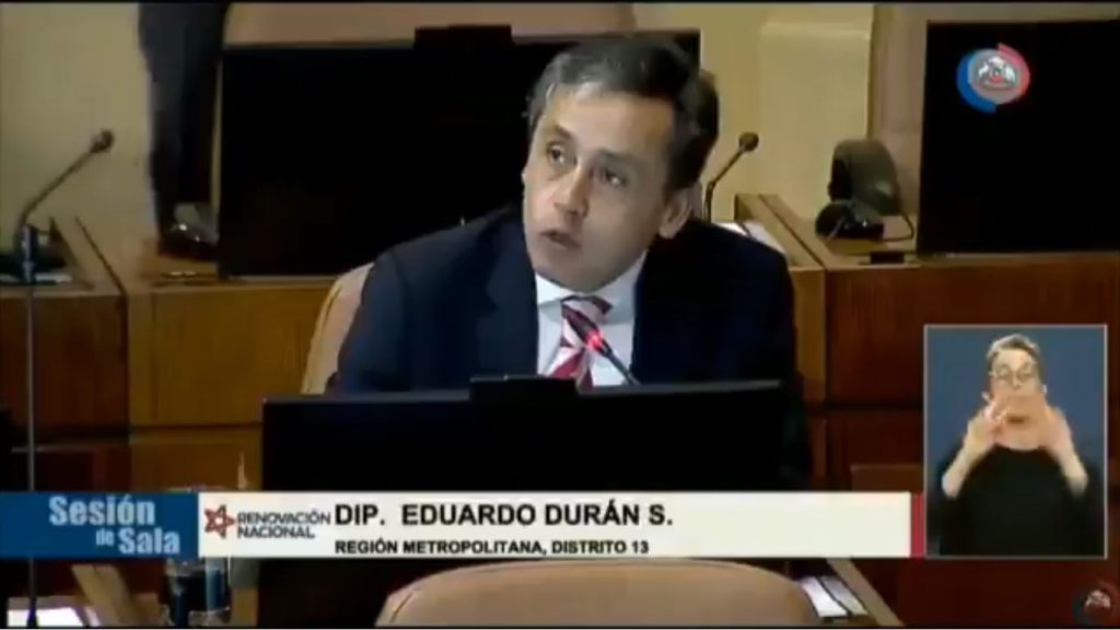 El rídiculo argumento con que Eduardo Durán rechazó la Ley de Identidad de Género: «Permitirá a los hombres decir que son mujeres para jubilarse antes»