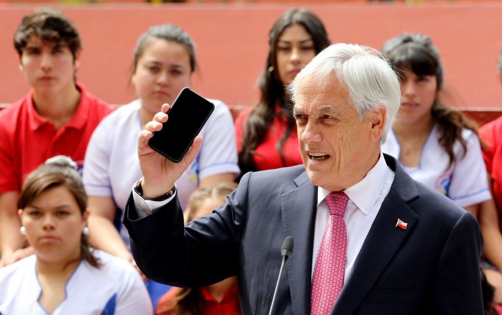 Piñera anuncia que apurará tramitación de «Aula Segura» para que sea despachado esta semana por el Senado
