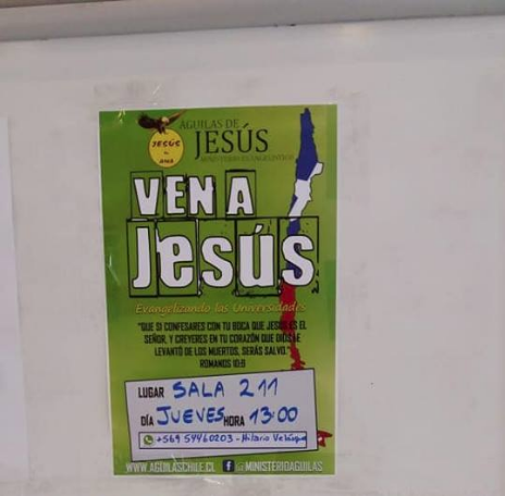 «Águilas de Jesús», la organización evangélica que crece en las universidades del país