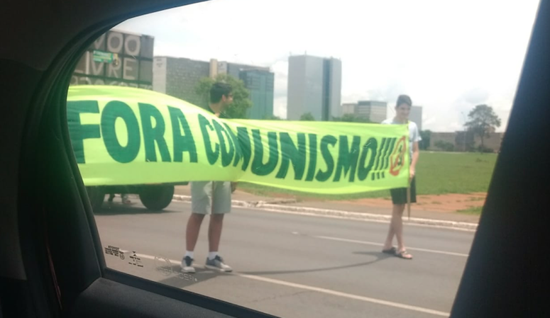 El fascismo es un peligro: Crónica de un comunista en una manifestación de Bolsonaro
