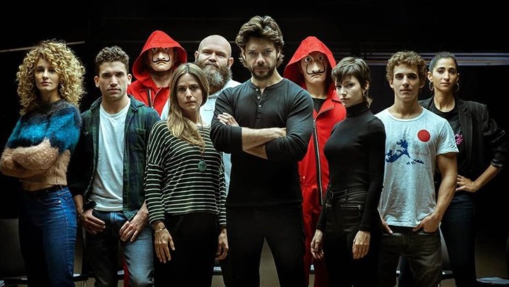 La banda ha vuelto: Netflix inicia la producción de la tercera parte de «La Casa de Papel»