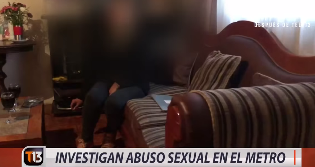 Mujer que denunció abuso sexual en el Metro de Santiago: «Tengo niñas, tengo sobrinas, no quiero que le vuelva a pasar a nadie esto»