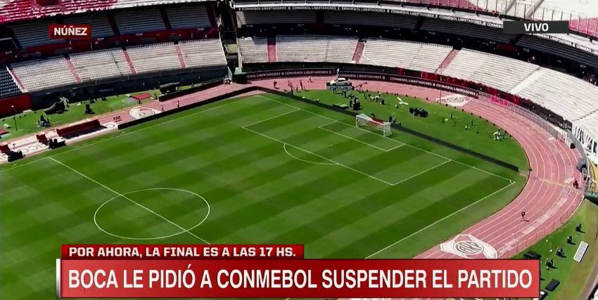 Sigue la polémica en Argentina: Boca pide a la Conmebol que se suspenda el partido ante River Plate