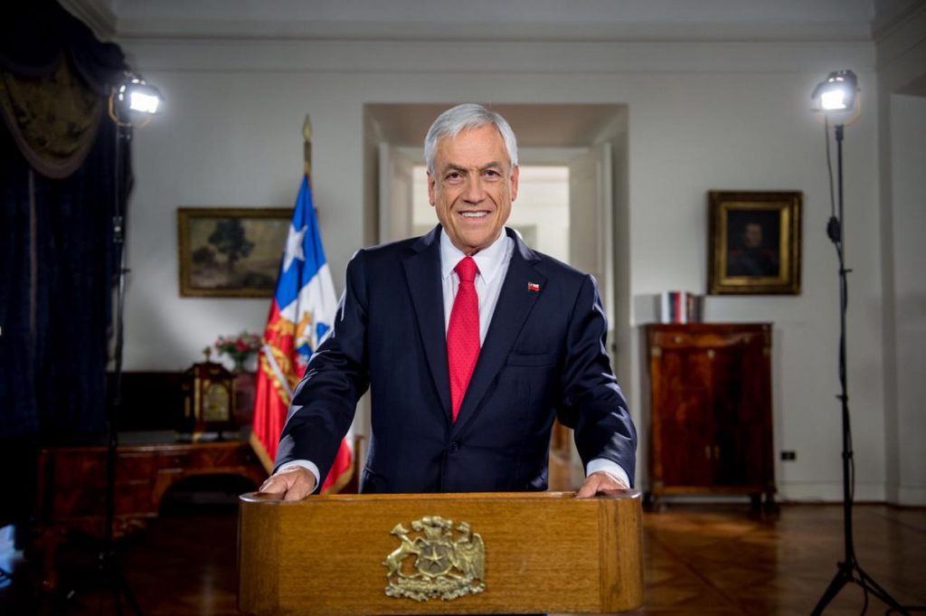Piñera entrega mensaje de fin de año y no hace mención al conflicto mapuche