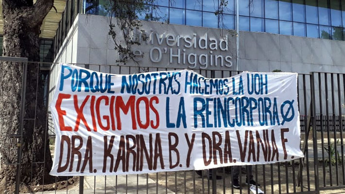 Red de historiadoras feministas: «Apoyamos a profesoras y estudiantes que denuncian violencia y hostigamiento en la Universidad de O´Higgins y la Universidad de Santiago»