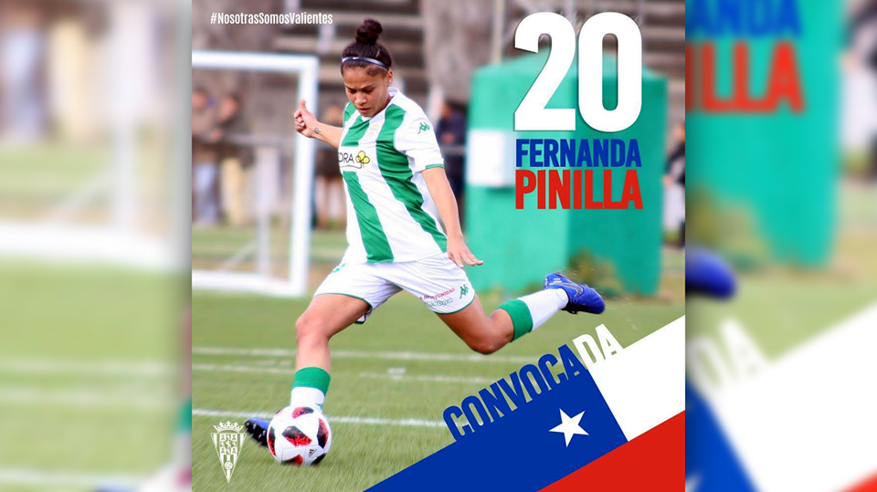 El hito que marcó Fernanda Pinilla en el Córdoba de España con la Selección chilena